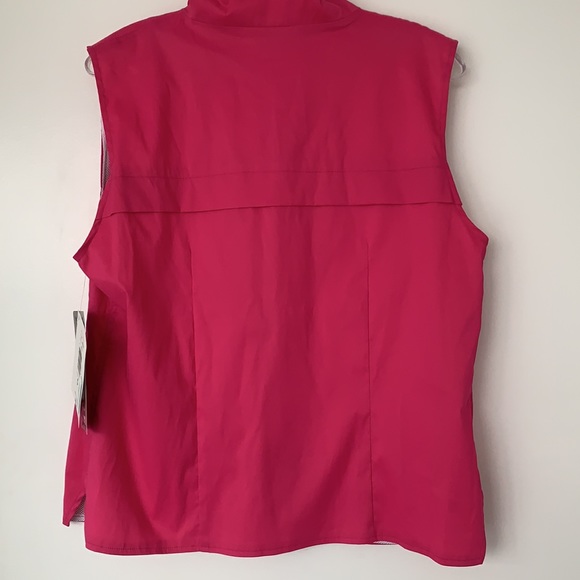 Alia Sport Hot Pink Zip Vest - Picture 6 of 7